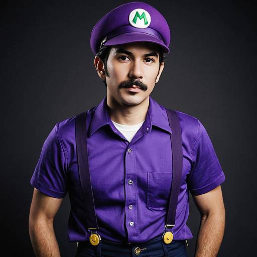 Super Mario Characters in Unique Outfits