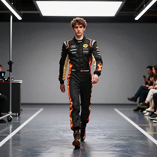 Luxury Racer on Couture Runway