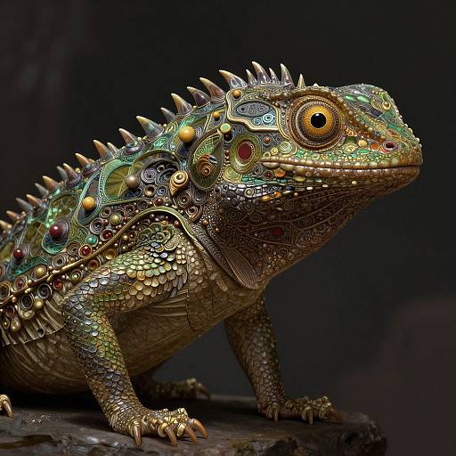 Mark Zuckerberg as Fantasy Lizard