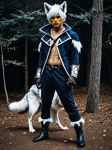 Cosplay photo of jack howl. Costume clothes