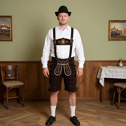 Man in German Beer Costume