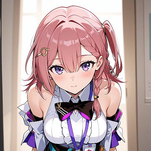 Illustration of Asta (honkai: star rail), honkai: star rail in the style of Trefle r