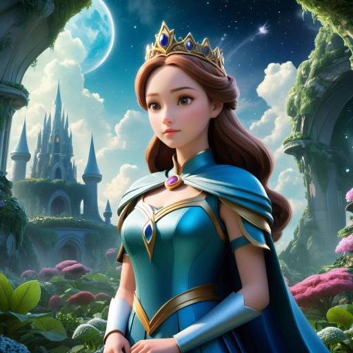 Heroic Princess in a Magical Sky Garden Heroic Princess in a Magical Sky Garden