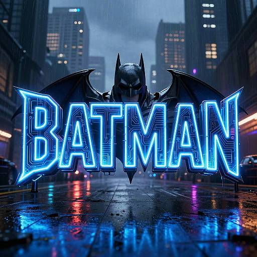 Photorealistic digital art of glowing blue 