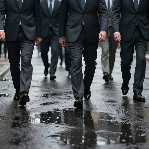 Surreal Procession into Uncertain Future