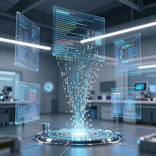 Holographic Reverse Prompt Interface