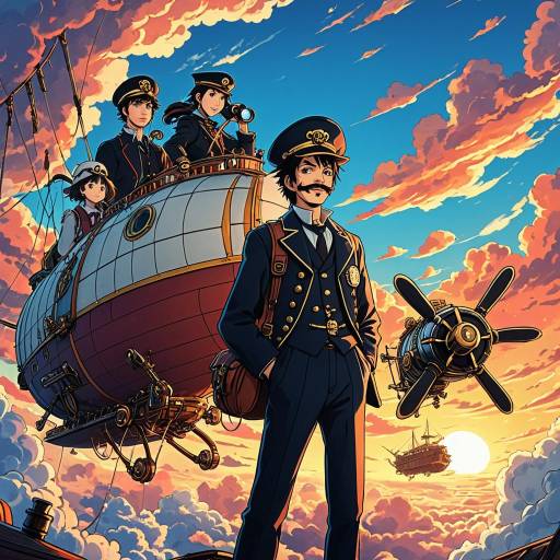 Whimsical Airship Crew vs. Sky Pirates