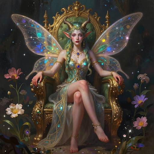 Cunning Fairy Trickster Portrait