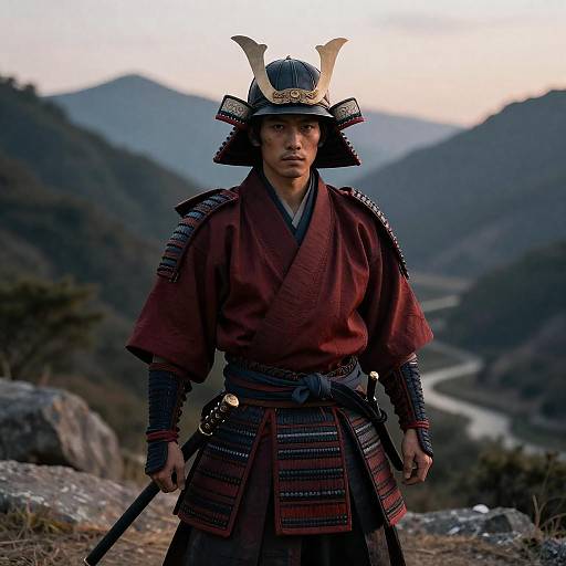 Crimson Ronin at Dawn Pass