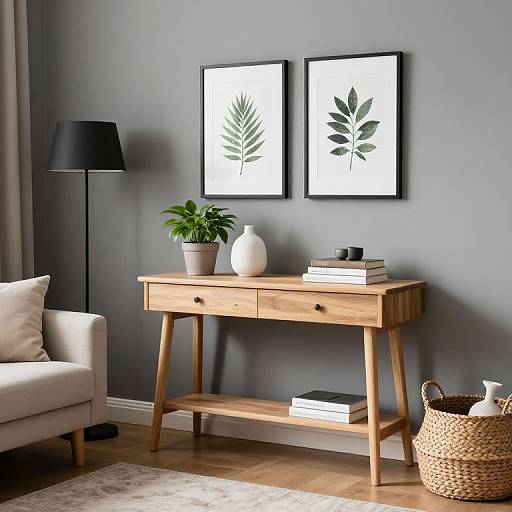 Cozy Living Room Corner Setup