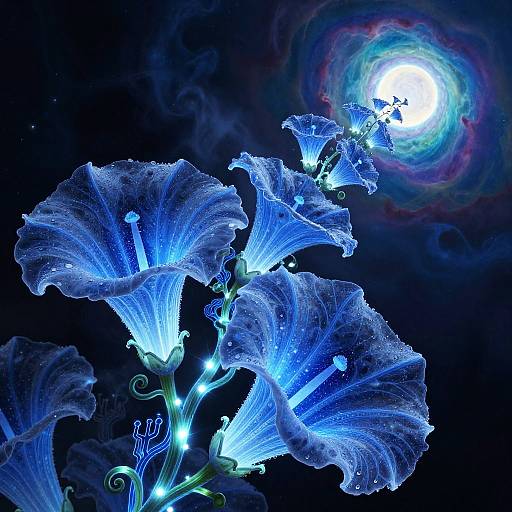 Auroral Helix Nebula Morning Glories