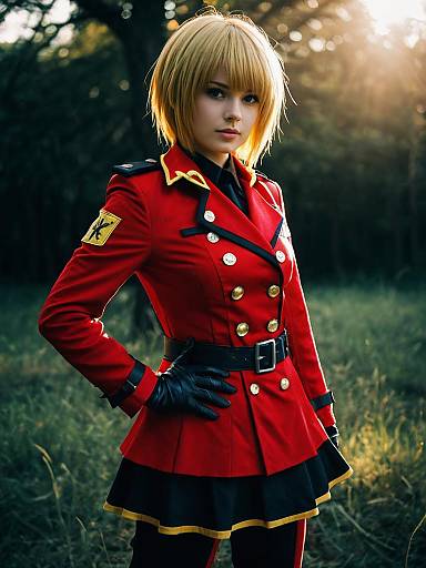 Jane Doe as Seras Victoria Cosplay Photo
