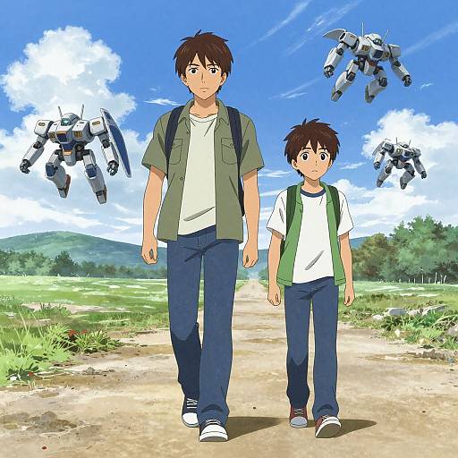 Young Men and Flying Mechs