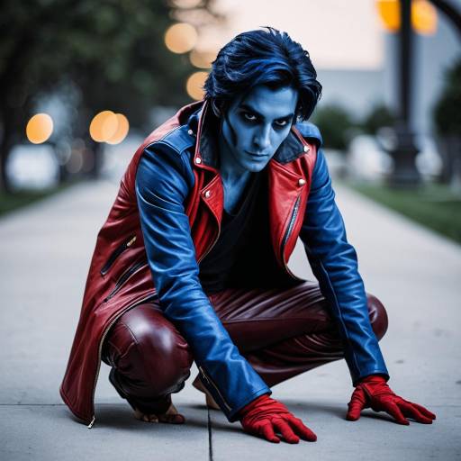 Sleek Nightcrawler Cosplay Costume Inspiration