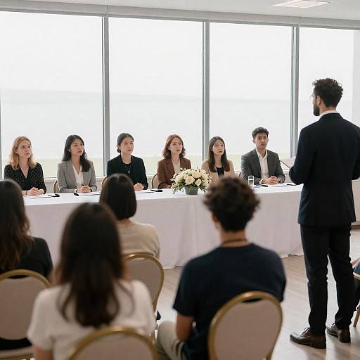 Dynamic Presentation Setting with Audience