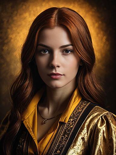 Realistic Sexy Julia Cosplay Model Portrait