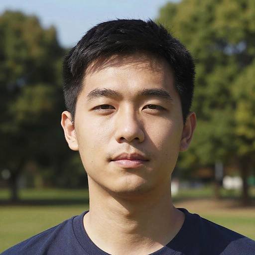 Serene Outdoor Portrait in Daylight