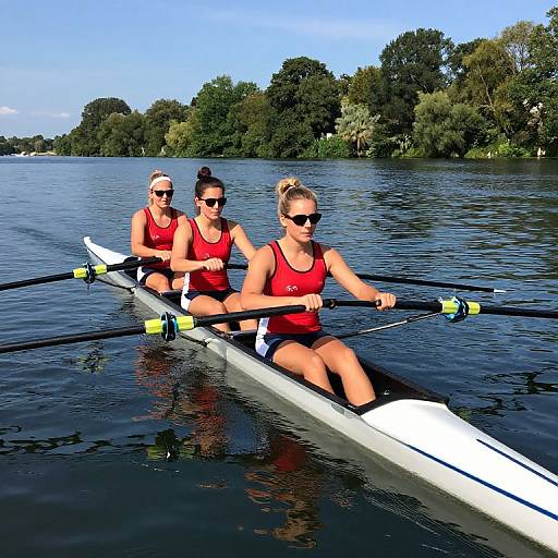 Rowing Ella Stitch and Glue Skiff