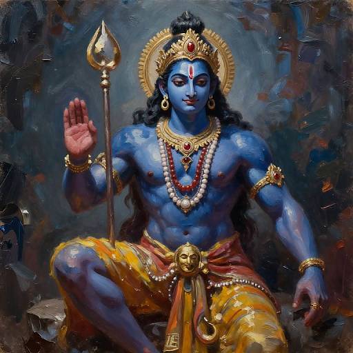 Ultra-Realistic Stenciled Rama Avatar