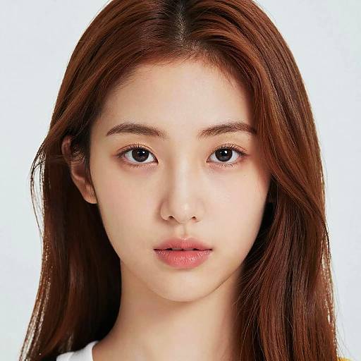 Close-Up Portrait of Young Woman