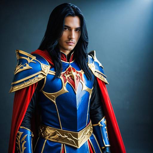 Ashura Skyblazer Cosplay Costume Design