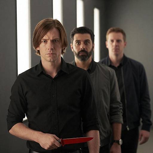 Mysterious Hallway Encounter with Men