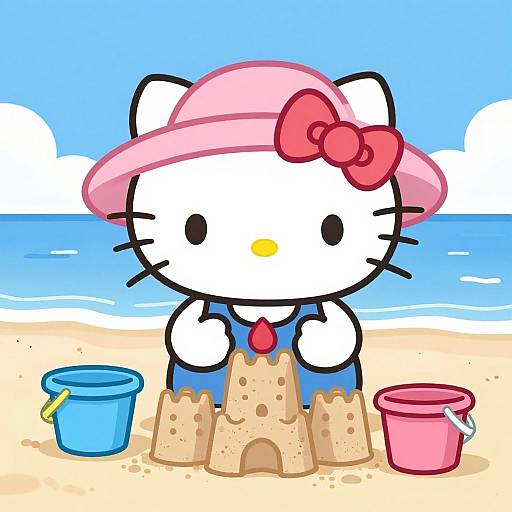 Hello Kitty Beach Day Fun