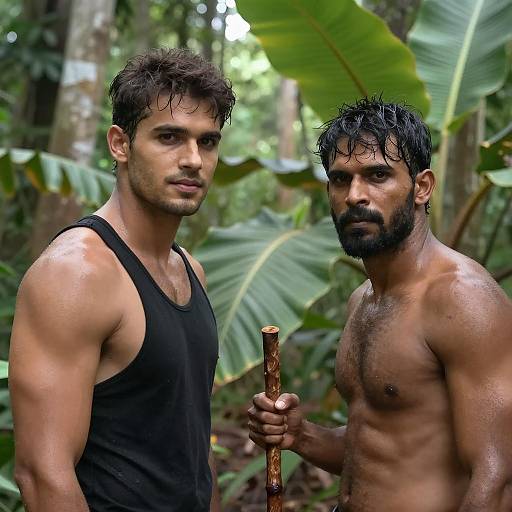 Dynamic Duo in Jungle Adventure