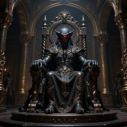 Majestic One-Eyed Cyclops Throne