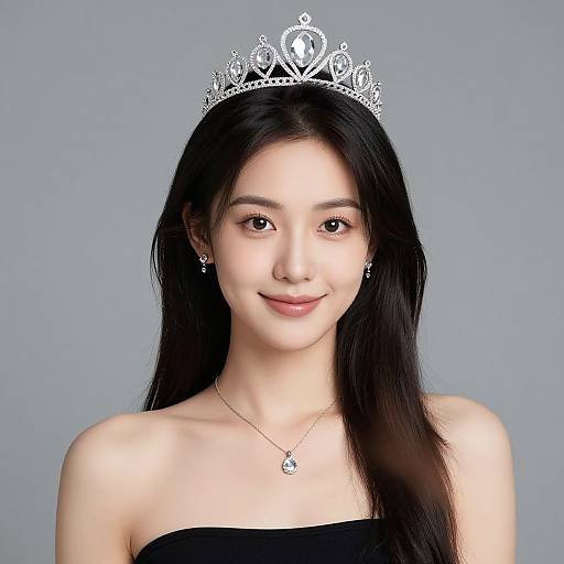 Realistic Portrait of English Woman