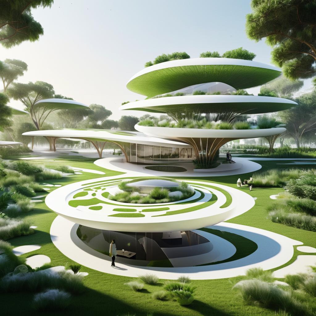 Futuristic Urban Zoo Pavilion Design