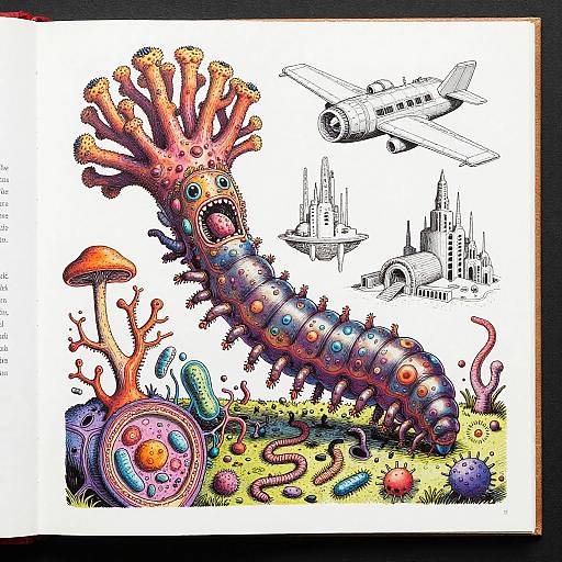 Eternity: Coral-Fungi Chimera Diagram