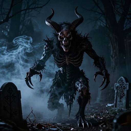 Dark Fantasy Halloween Creature