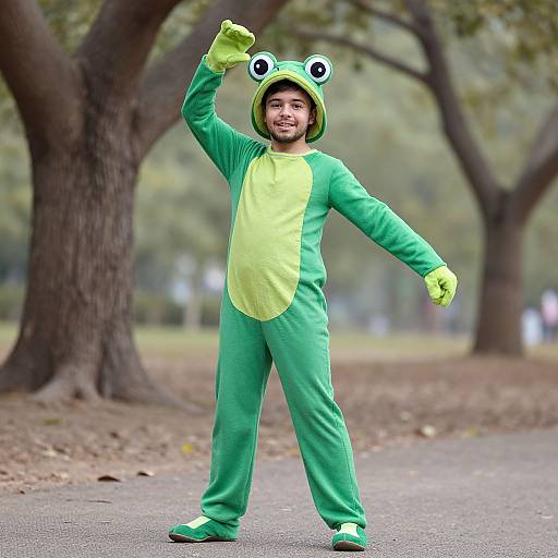 Frog Dance Costume Outdoor Portrait