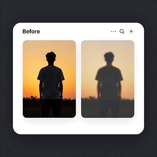 Shadow Removal Photo Editor Interface