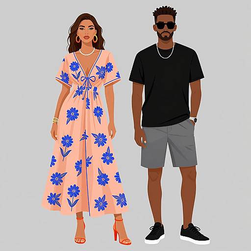 Vibrant Contemporary Fashion Lineup