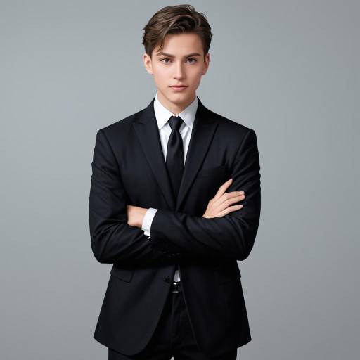 Confident Cowboy in Formal Attire Confident Cowboy in Formal Attire