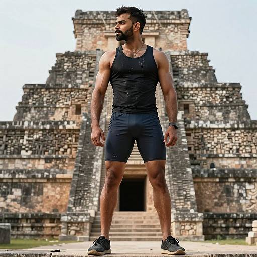 Virat Kohli Fitness Champion Portrait
