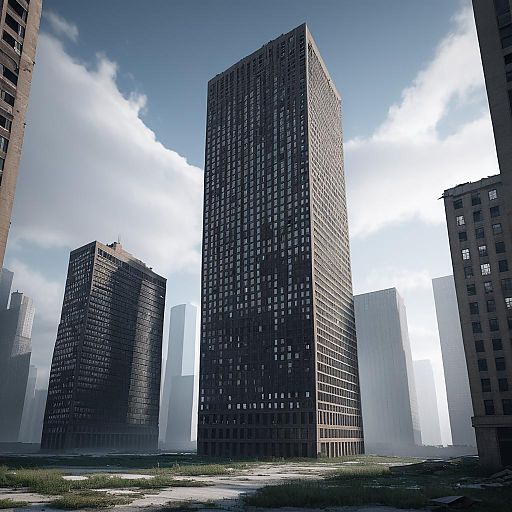 Cinematic Minimalism: Abandoned Chicago Skyscraper Cinematic Minimalism: Abandoned Chicago Skyscraper