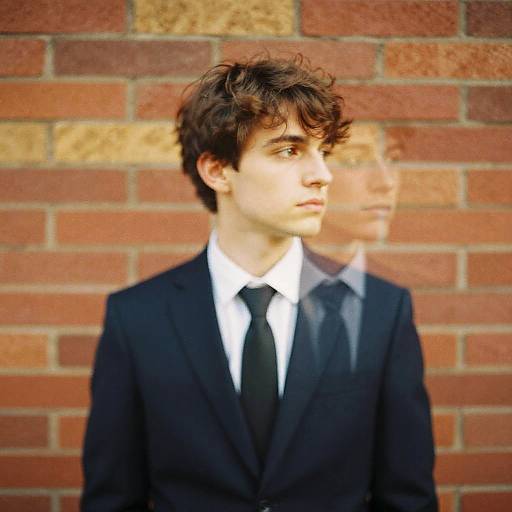 Dreamlike Abstract Gentleman Portrait