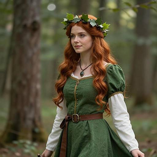 Photorealistic Ella Enchanted Cosplay Portrait