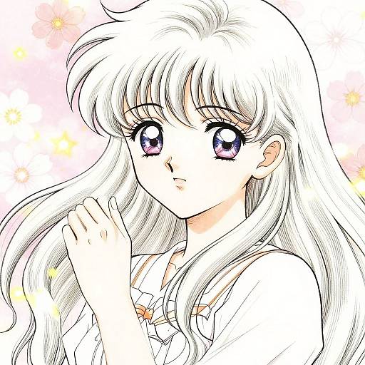 Retro Shoujo Anime Characters