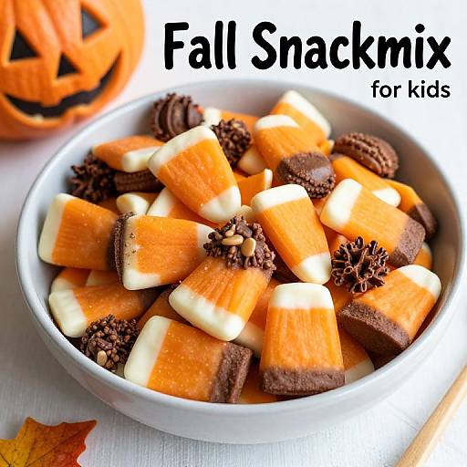 Healthy Fall Snack Mix for Kids