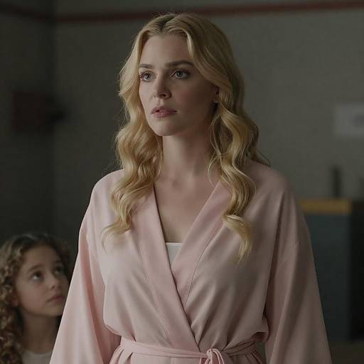 Intimate Moment: Woman and Girl in Focus