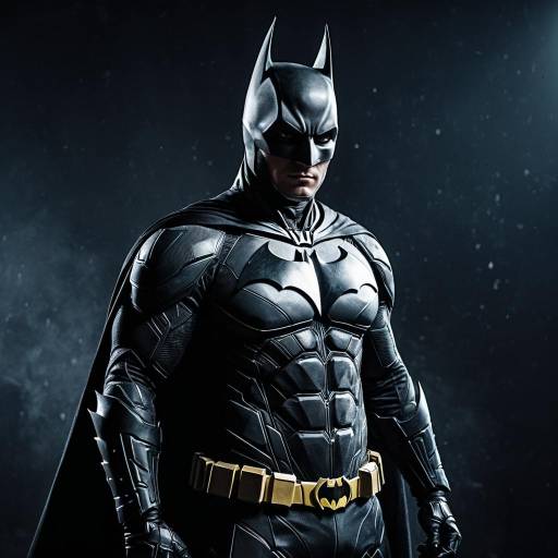 Batman Cosplay in Muscular Suit