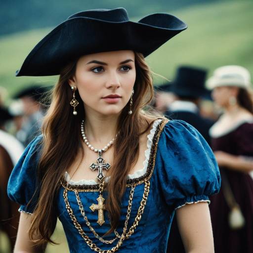 Barbossa-Inspired Outfit with Jewelry