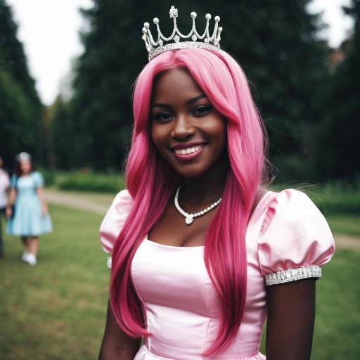 Adult Princess Bubblegum in Outdoor Setting