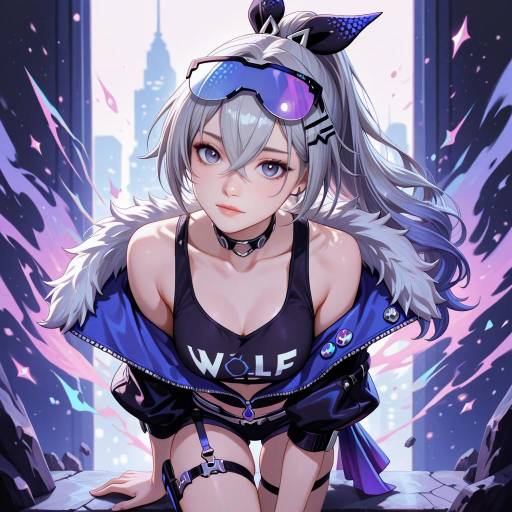 Silver Wolf from Honkai Star Rail