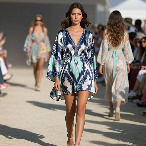 Burning Man Inspired Fashion Runway