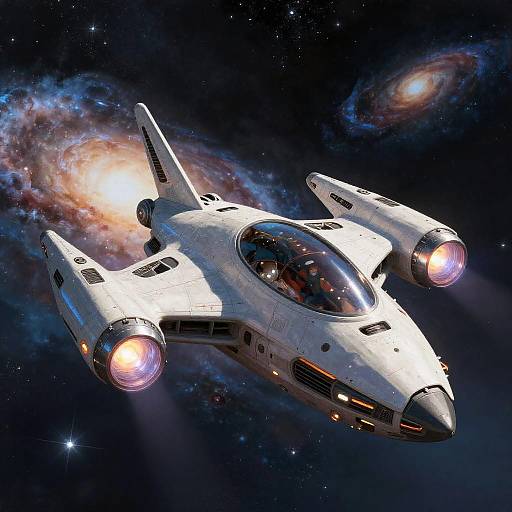 Bucky O'Hare Jenny Spaceship Galaxy